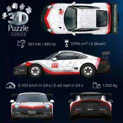 Otras marcas Ravensburger Puzzle 3D Porsche 911 GT3 Cup><noscript><img width=