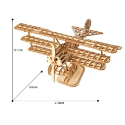 Otras marcas Robotime Avión Maqueta de Madera><noscript><img width=