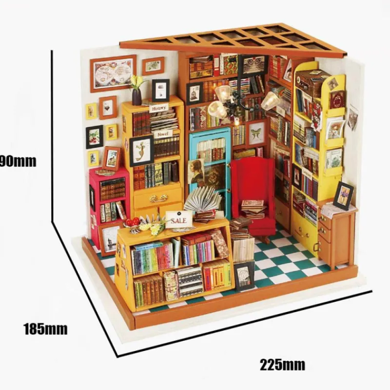 Otras marcas Robotime Biblioteca de Sam Maqueta> Creativos|Fan Zone