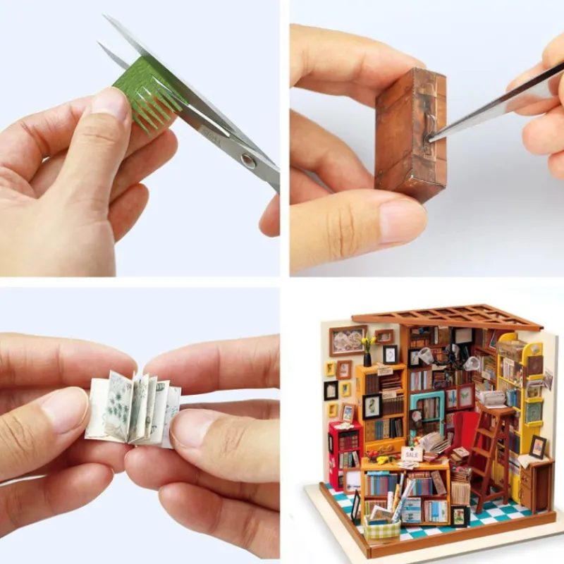 Otras marcas Robotime Biblioteca de Sam Maqueta> Creativos|Fan Zone