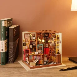 Otras marcas Robotime Biblioteca de Sam Maqueta><noscript><img width=