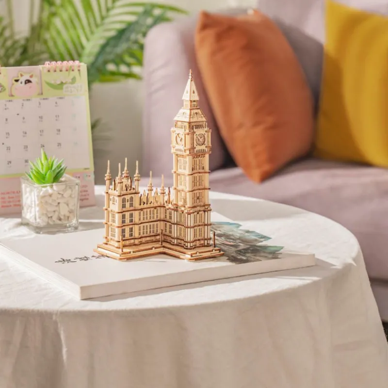 Otras marcas Robotime Big Ben Maqueta de Madera> Construcción|Fan Zone
