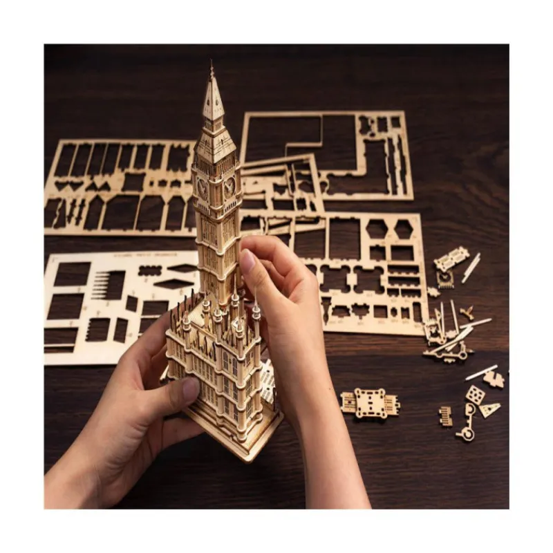 Otras marcas Robotime Big Ben Maqueta de Madera> Construcción|Fan Zone