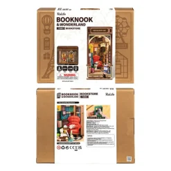 Robotime Bookstore Maqueta de Madera> Construcción|Fan Zone