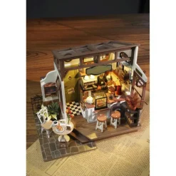 Otras marcas Robotime Cafetería Maqueta><noscript><img width=