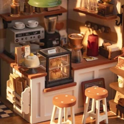 Otras marcas Robotime Cafetería Maqueta><noscript><img width=