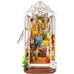 Otras marcas Robotime Flower House Sujetalibros> Construcción|Fan Zone