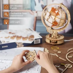 Otras marcas Robotime Globo Luminoso Maqueta de Madera><noscript><img width=