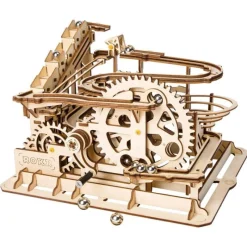 Otras marcas Robotime Montaña Rusa de Rueda Hidráulica Maqueta de Madera> Construcción|Fan Zone