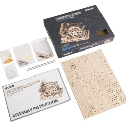 Otras marcas Robotime Montaña Rusa de Rueda Hidráulica Maqueta de Madera> Construcción|Fan Zone