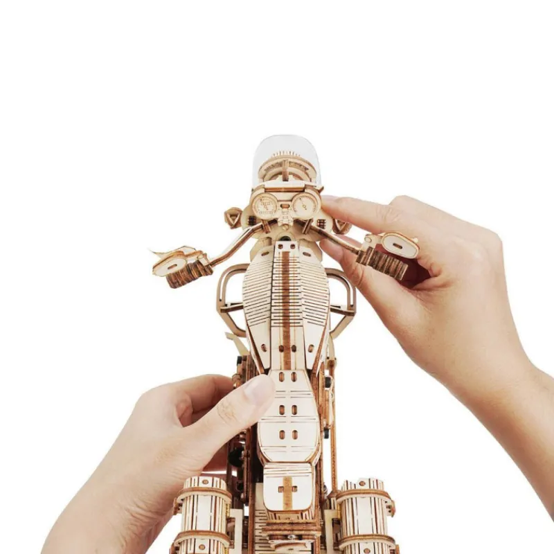 Otras marcas Robotime Motocicleta Maqueta de Madera> Construcción|Fan Zone