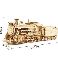 Otras marcas Robotime Prime Tren de Vapor Maqueta de Madera> Construcción|Fan Zone
