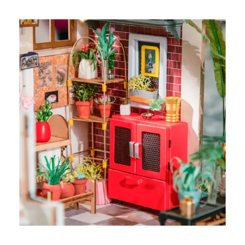 Otras marcas Robotime Tienda de Flores de Emily Maqueta> Construcción|Fan Zone