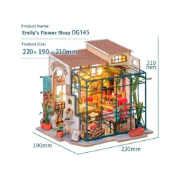 Otras marcas Robotime Tienda de Flores de Emily Maqueta><noscript><img width=