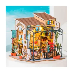 Otras marcas Robotime Tienda de Flores de Emily Maqueta><noscript><img width=