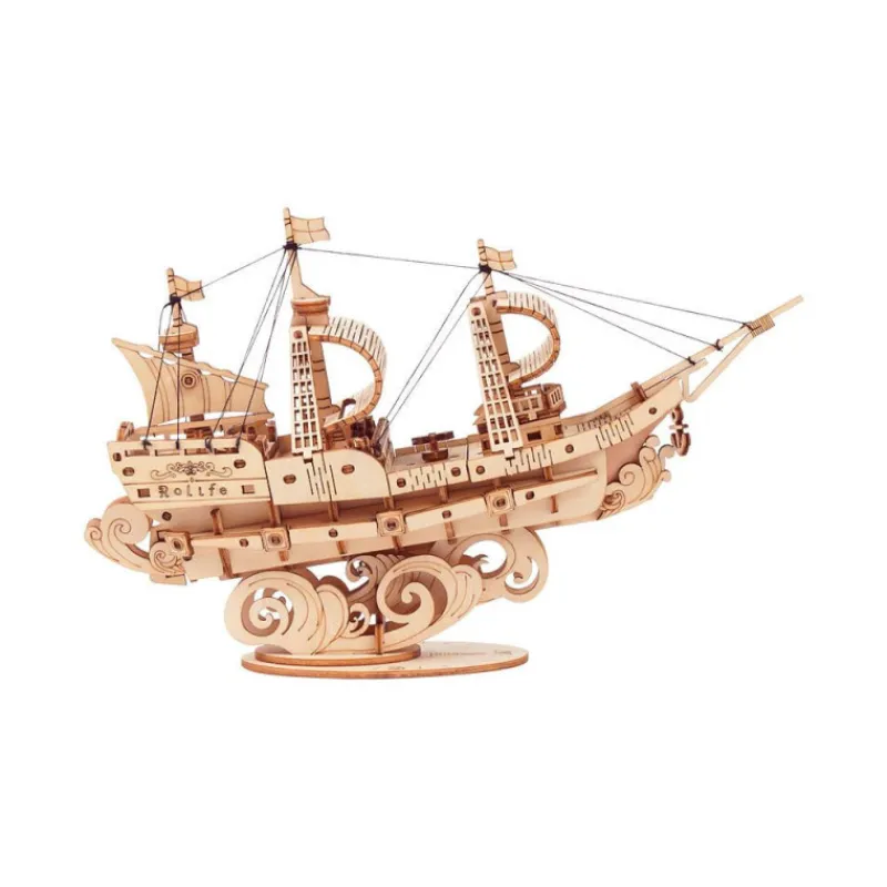 Otras marcas Robotime Velero Maqueta de Madera> Construcción|Fan Zone