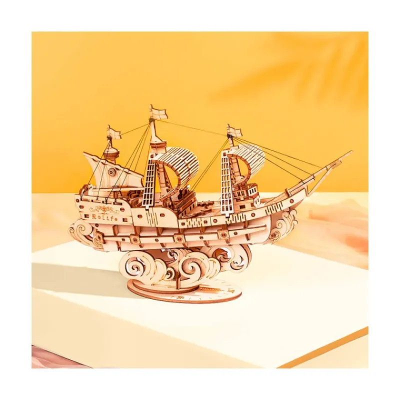 Otras marcas Robotime Velero Maqueta de Madera> Construcción|Fan Zone