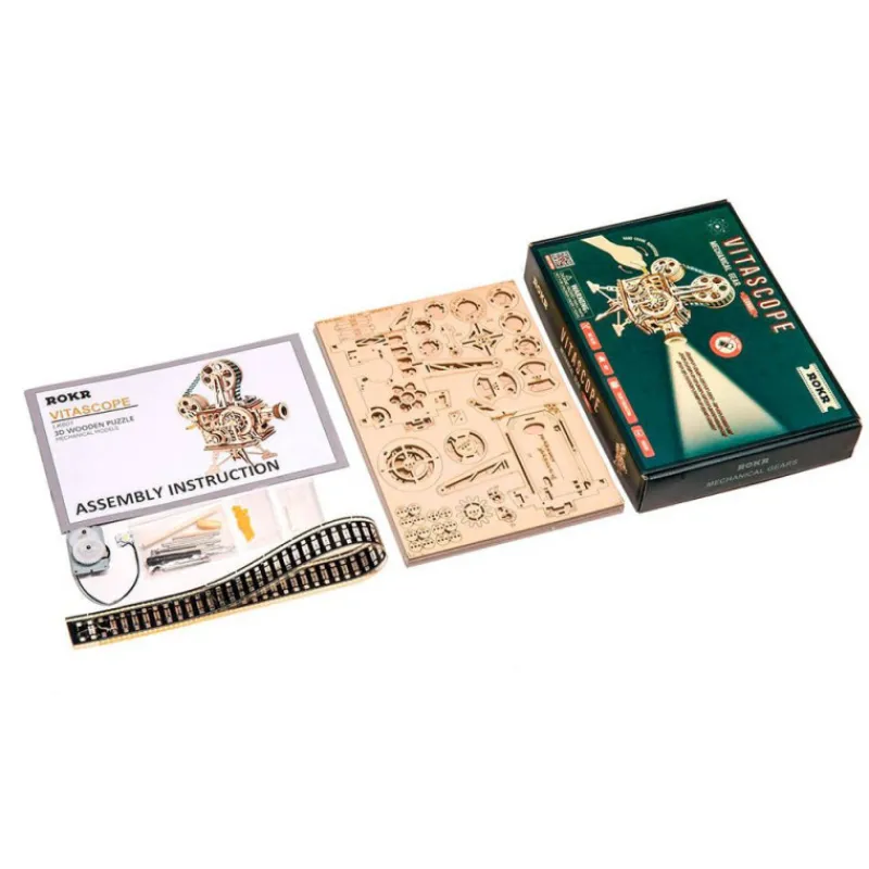 Otras marcas Robotime Vitascope Maqueta de Madera> Construcción|Fan Zone