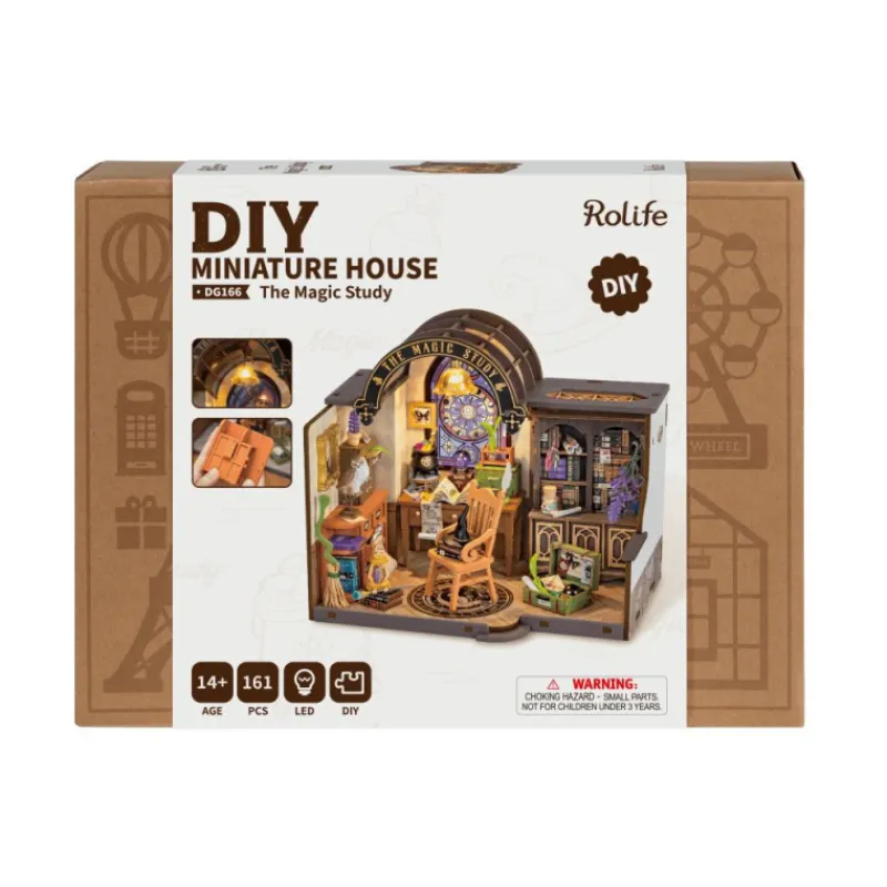 Rolife The Magic Studio Maqueta de Madera> Construcción