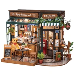 Rolife Tipsy Restaurant Maqueta de Madera> Construcción|Fan Zone