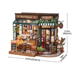 Rolife Tipsy Restaurant Maqueta de Madera><noscript><img width=