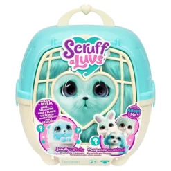 Otras marcas ScruffaLuvs Azul Peluche con Transportín y Accesorios Varios Modelos> Peluches