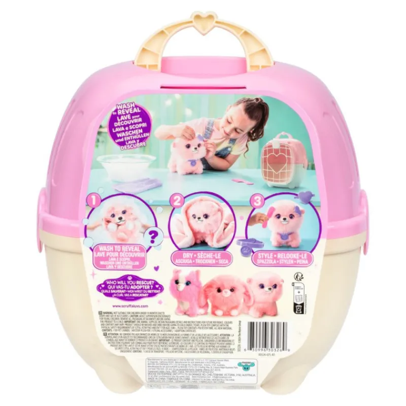Otras marcas ScruffaLuvs Rosa Peluche con Transportín y Accesorios Varios Modelos> Peluches