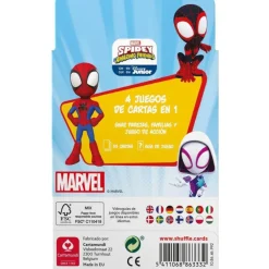 Spidey and his amazing friends Shuffle 4 Juegos de Cartas en 1><noscript><img width=