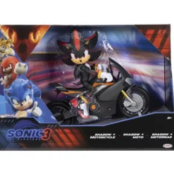 Sonic 3 La Película Pack Especial de Figura Shadow 13 cm + Motocicleta> Figuras Acción