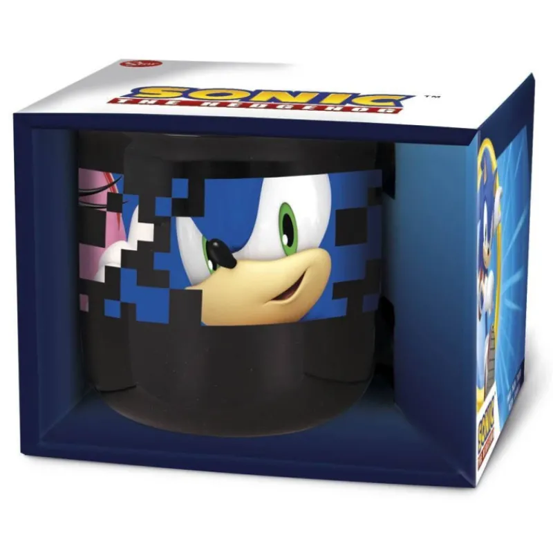 Sonic Taza Cerámica Desayuno 400 ml> Fan Zone|Vuelta Al Cole