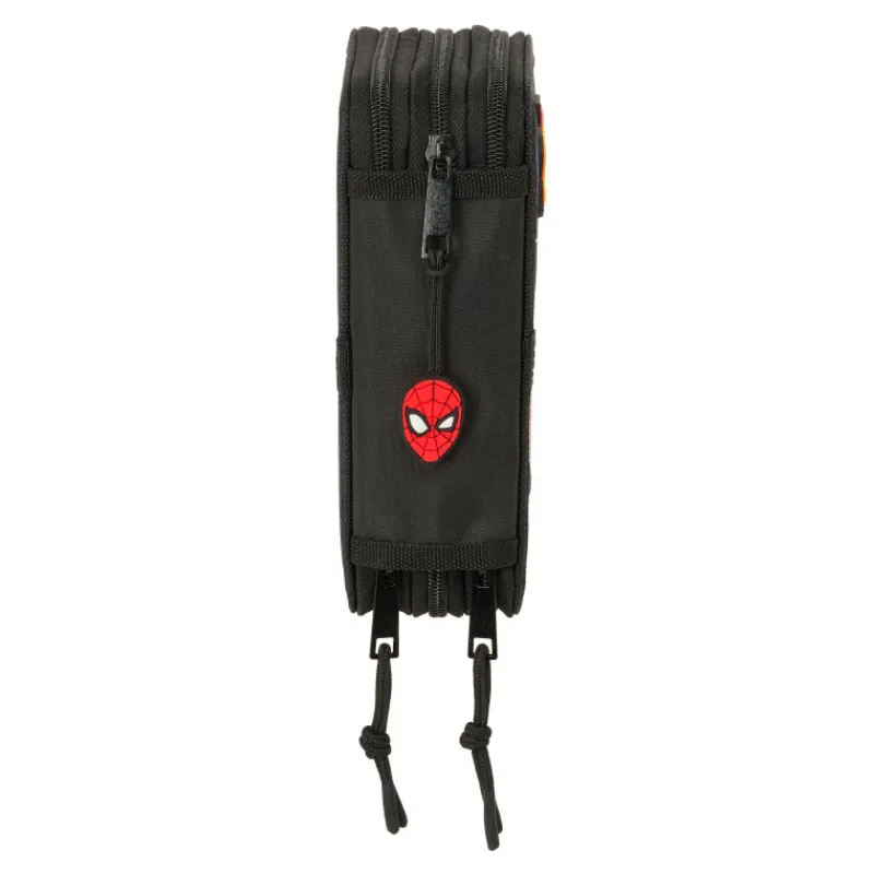 Spider-man Attack Plumier Triple 37 Piezas> Vuelta Al Cole
