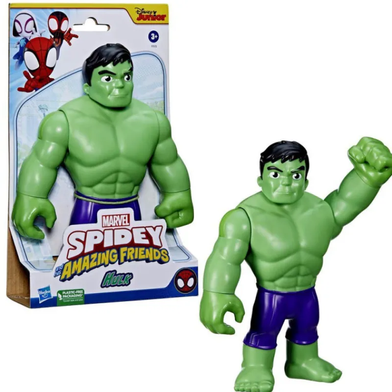 Spidey and his amazing friends Hulk> Figuras Acción