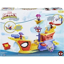 Spidey and his amazing friends Waterwebs Barco Pirata con Telarañas y Burbujas><noscript><img width=