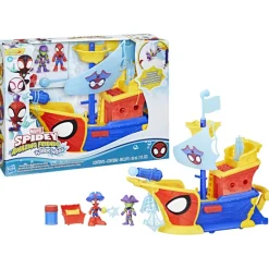 Spidey and his amazing friends Waterwebs Barco Pirata con Telarañas y Burbujas><noscript><img width=
