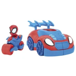 Spidey and his amazing friends Vehículo Web Strike 2 en 1> Vehículos Y Pistas