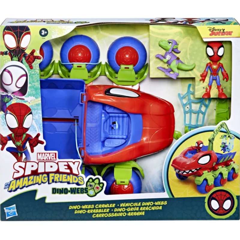 Spidey and his amazing friends Dino Grúa Arácnida> Figuras Acción