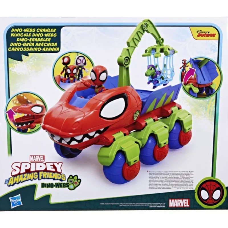 Spidey and his amazing friends Dino Grúa Arácnida> Figuras Acción