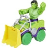 Disney Spidey Set Figura y Camión Demoledor Hulk> Figuras Acción
