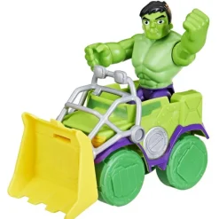 Disney Spidey Set Figura y Camión Demoledor Hulk> Figuras Acción
