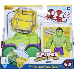 Disney Spidey Set Figura y Camión Demoledor Hulk><noscript><img width=