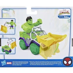 Disney Spidey Set Figura y Camión Demoledor Hulk><noscript><img width=
