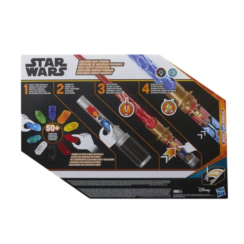 Star wars Sable con Cristal de Poder> Disfraces Y Accesorios