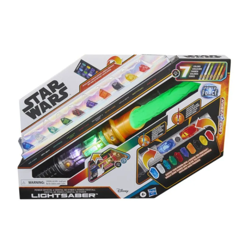 Star wars Sable con Cristal de Poder> Disfraces Y Accesorios