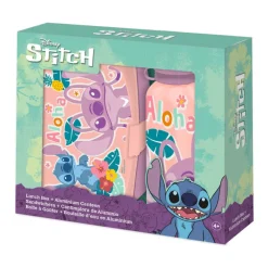 Disney Stitch Cantimplora Aluminio y Sandwichera> Vuelta Al Cole