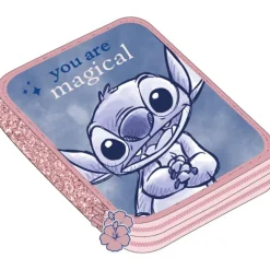 Disney Stitch Estuche de 2 Cremalleras> Vuelta Al Cole