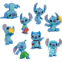 Disney Stitch Pack 8 Figuras> Figuras Acción
