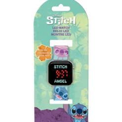 Disney Stitch Reloj Led Tropical> Juguetes Electrónicos