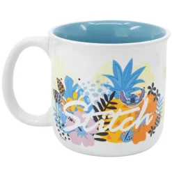 Disney Stitch Taza Cerámica Desayuno Stitch Palms 400 ml> Fan Zone|Vuelta Al Cole