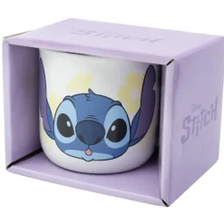 Disney Stitch Taza Cerámica Desayuno Stitch Palms 400 ml><noscript><img width=
