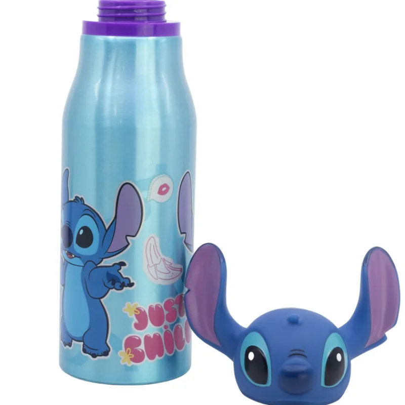 Disney Stitch y Angel Botella de Aluminio 690 ml> Vuelta Al Cole